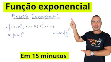 FUNÇÃO EXPONENCIAL EM 15 MINUTOS 