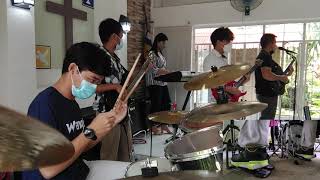 Magahulat Kami - Victory Band // CFGC Drum Cover + Foot cam