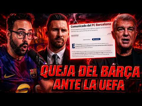 🚨COMUNICADO BARÇA: OTRA QUEJA ante la UEFA por el ARBITRAJE - MESSI COMPRA un CLUB ¡BOMBAZO!