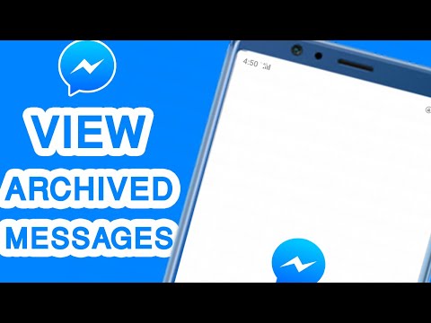 UPDATED* How To Archive/Unarchive/View Messages on Facebook Messenger in MOBILE/PC
