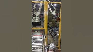 Kawasaki CP180L high speed palletizing robot