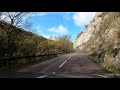 Vlog france  combe lavaux   near dijon bourgogne  driving 4k