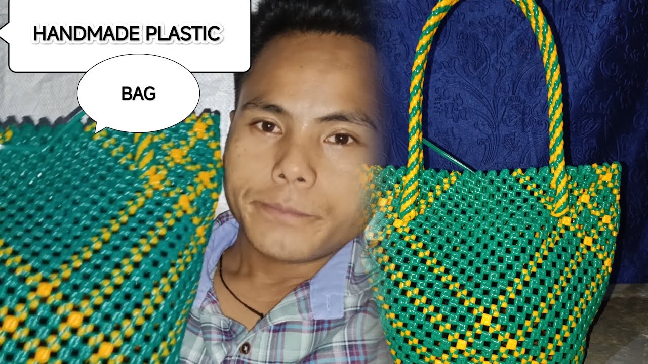 HANDMADE PLASTIC BAG ll ARUNACHAL PRADESH ll INDIA 🇮🇳