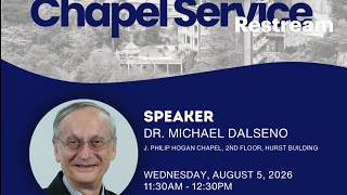 5 August 2026 APTS Chapel Service