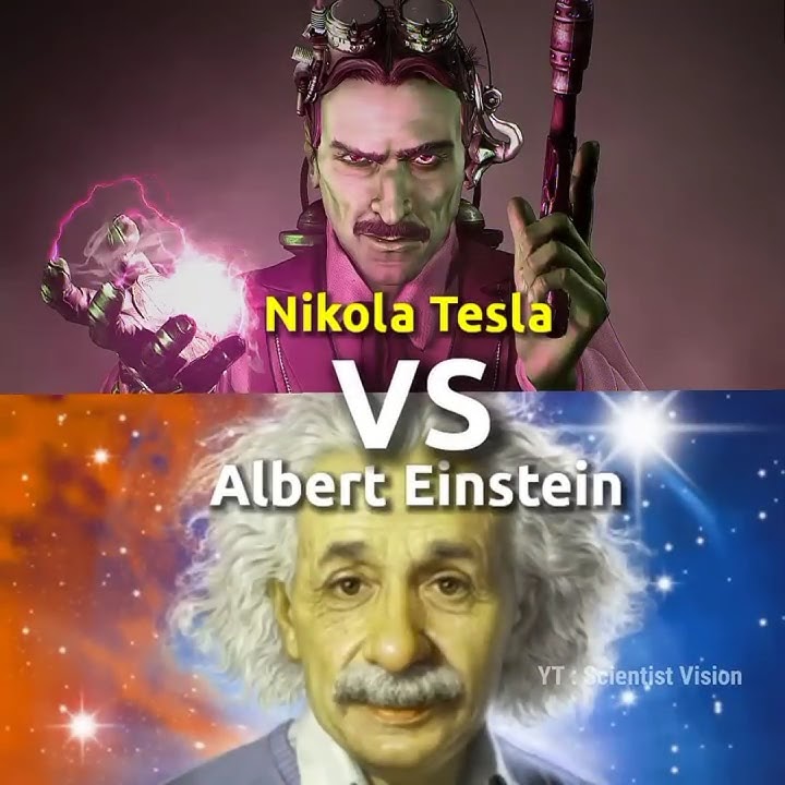 Sir Nikola Tesla⚡ vs Sir Albert Einstein 🧠