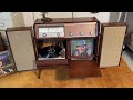 The rvler by zenith 1962 stereo console model mp500