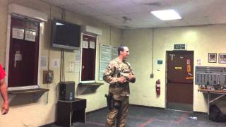 Security Forces Guardmount "Code Red"