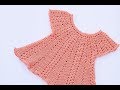 Vestido de niña a crochet muy fácil y rápido Majovel crochet