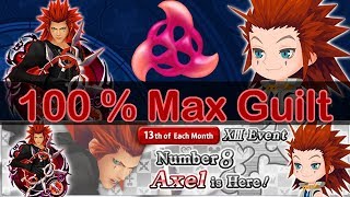 KHUx Axel B ✦ 100% MAX GUILT ✦ Medal Showcase ✦ Guilting Guide