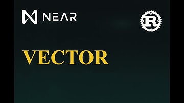 Vector. 🦀Rust Smart Contracts