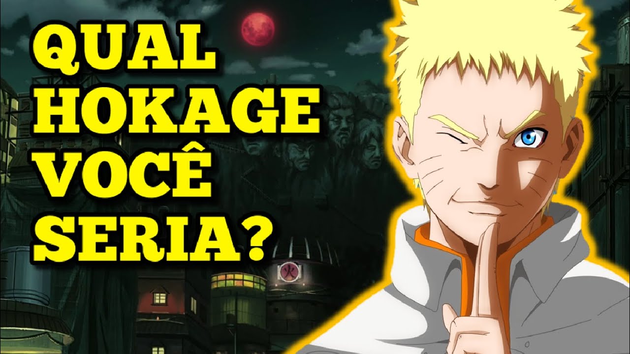 Qual Hokage do Anime Naruto você seria?