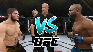 Khabib Nurmagomedov vs. Rashad Evans | EA Sports UFC 4 - K1 Rules o