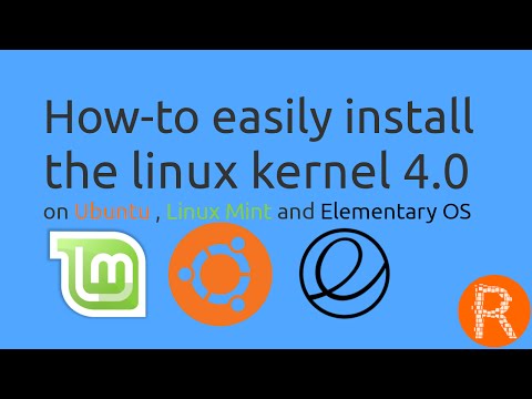 How-to easily install the linux kernel 4.0 on Ubuntu , Linux Mint and
Elementary OS