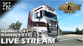 KONVOJ | Euro Truck Simulator 2 | Update 1.41 | Česky