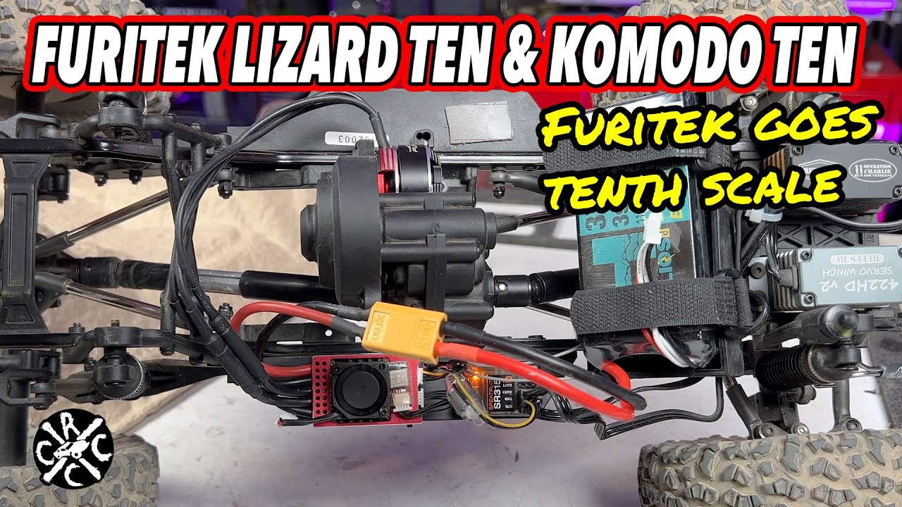 Furitek Lizard Ten 60A Brushed/Brushless 1/10 ESC Combo w