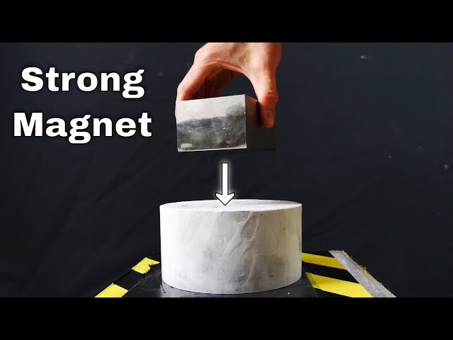 Dropping a Giant Monster Magnet on -196°C Aluminum—Surprising Eddy