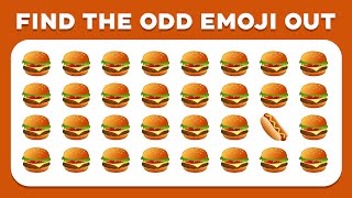 Find the ODD One Out! Emoji Quiz | Easy, Medium, Hard, Impossible