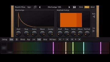 Some type of Amtrak K5LA horn from a Roblox audio id on Synth One