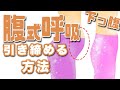【超簡単】呼吸だけで 下っ腹 を引き締める方法【免疫力】【トレーニング】