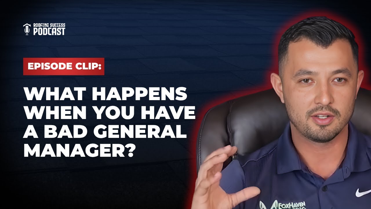 What Happens When You Have a Bad General Manager - YouTube