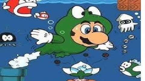 Ai Mario in the water world - Artificial Intelligence Plays Mario ds world 3 part 1
