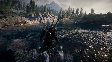 The Witcher Remake Unreal Engine 5 Showcase Gameplay Trailer (Using Modded Witcher 3)
