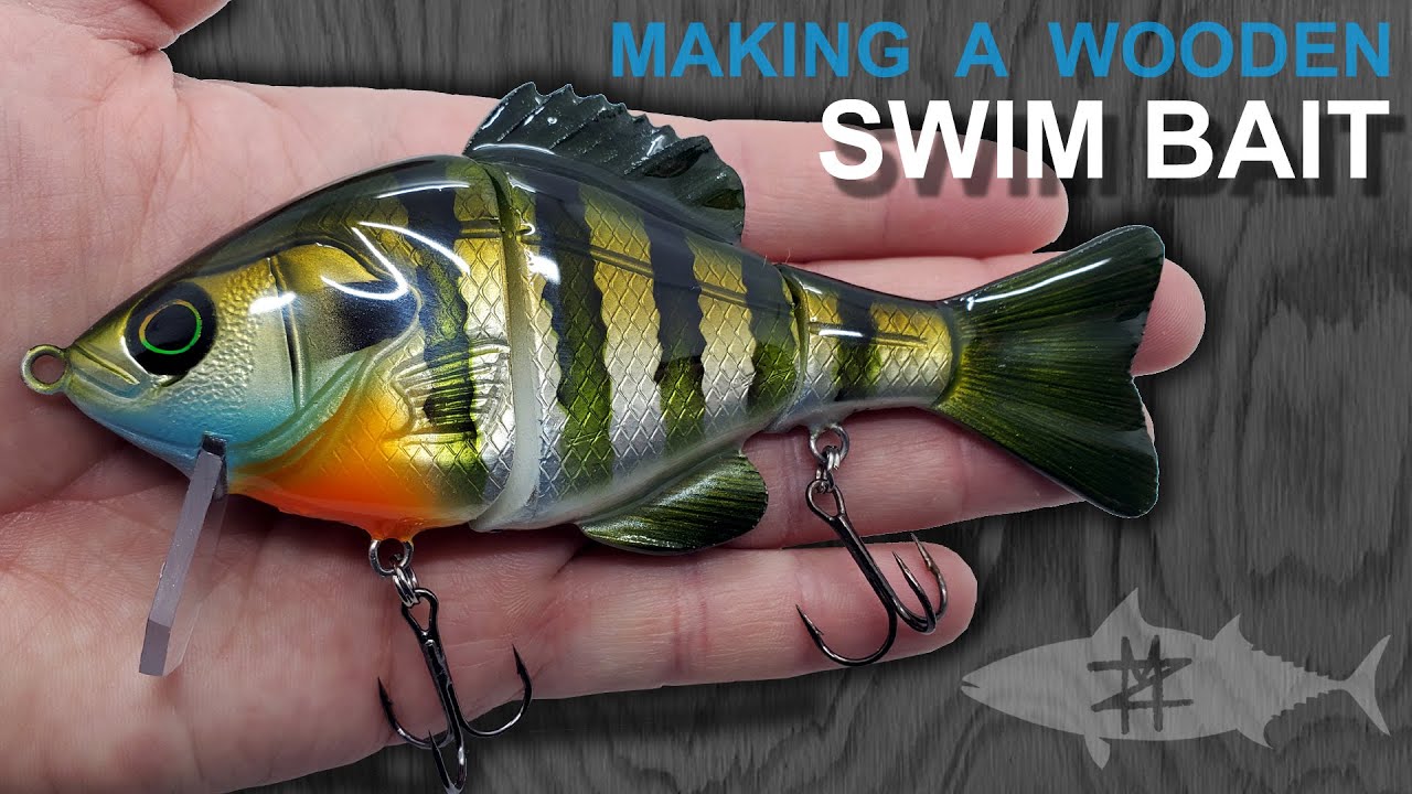 Making a Wooden Bluegill Jointed Swimbait 
