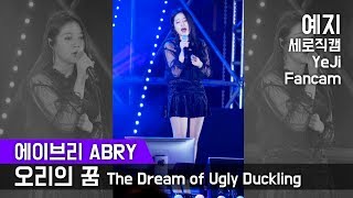 에이브리 ABRY 예지 세로캠 _ 오리의 꿈 The Dream of Ugly Duckling _ 평창 패럴림픽 성화 기념 공개방송 _ 이국주의 영스트리트