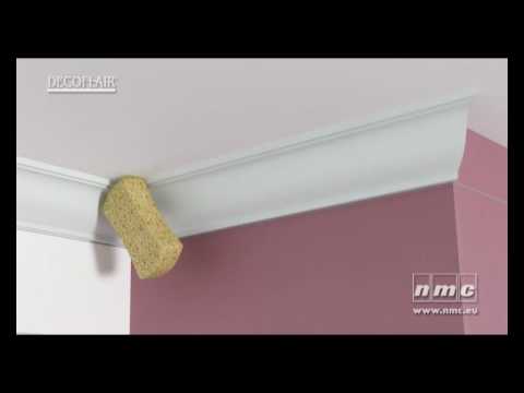 Cheneco sierlijsten plaatsen youtube Décor Sierlijst plafond