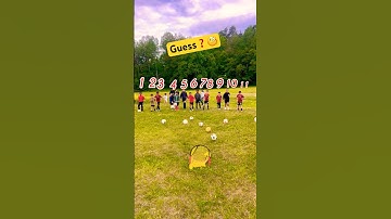 1,2,3,4,5,6,7,8,9,10 or 11 Guess which number? #challenge #soccer #football #shorts #sweden