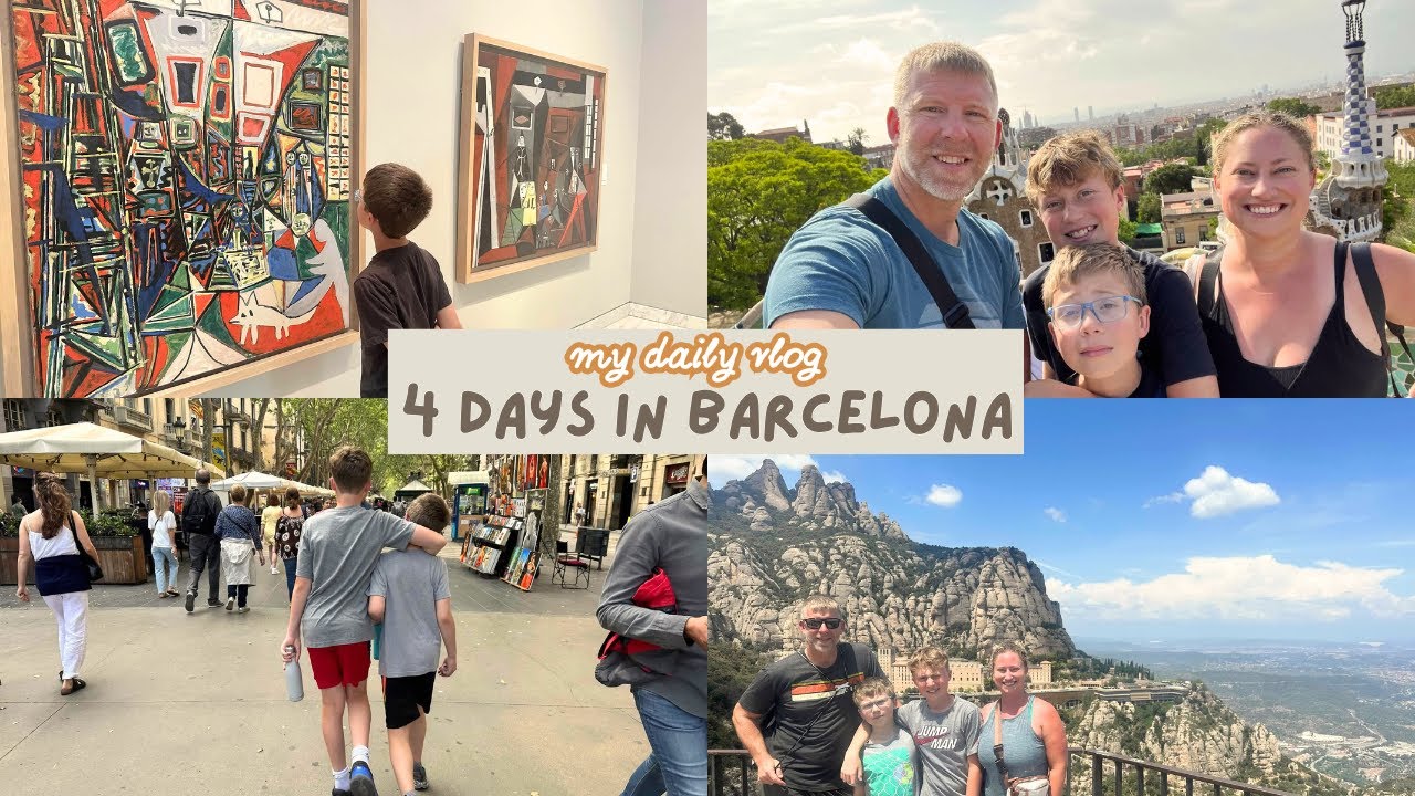4 Days in Barcelona - Amazing Sites to Visit with Kids!