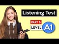 A1 listening test  part 5  english listening test