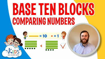Base Ten Blocks - Comparing Numbers | Math for 1st Grade | Kids Academy