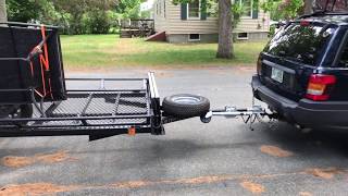 How To Get a Utility Trailer To Stop Bouncing While Being Towed