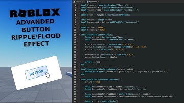 Advanced Button Ripple/Flood Effect Tutorial | Roblox Studio | ROBLOX