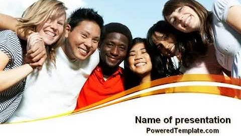 Summer Camp PowerPoint Template by PoweredTemplate.com