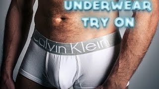 Calvin Klein Steel Mens Underwear Try On haul