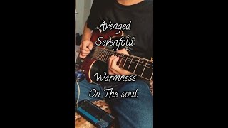 Avenged Sevenfold  Warmness On The Soul Solo guitar Cover