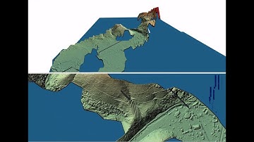 QGIS make hillshading (DEM) map using LIDAR las/laz Digital Elevation Model (Digitalni model terena)
