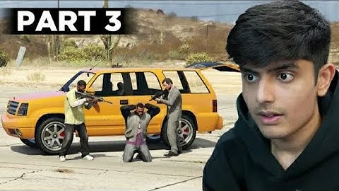 FRANKLIN AND LAMAR KIDNAPPED BIGGEST MAFIA (HINDI DUBBED) | GTA 5 GAMEPLAY PART 3😈😈