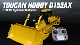 Every detail of D155AX RC dozer turns mechanical beauty from an empty phrase into tangible reality