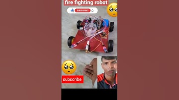 fire fighting robot #sunrobotronics #shorts #robot #inspireaward #viralvideo