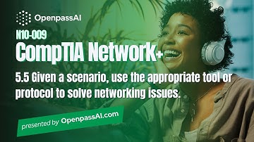 CompTIA Network+ N10-009 Full Course - 5.5 Given a scenario, use the appropriate tool or protocol.