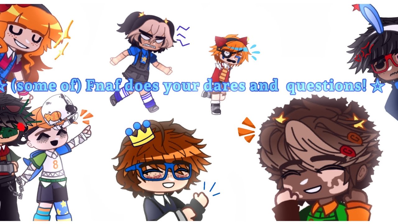 ☆(Some of) Fnaf does your dares and questions! ☆ | Part two of Elizabeth meets the missing kids |