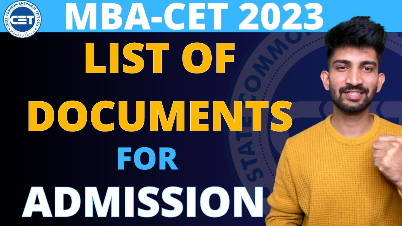 Documents Required for MBA Admission | List of Documents for MBA ...