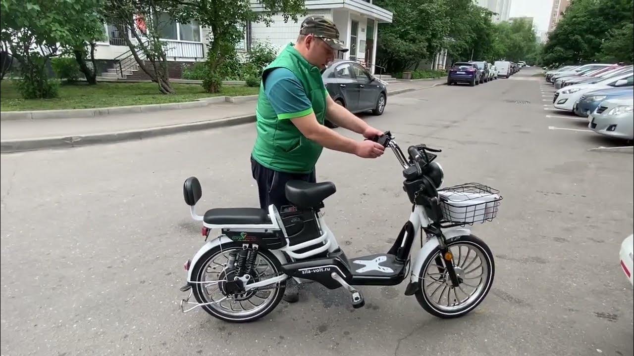 Электрический велосипед Колхозник SV-600 48В-10Ач - YouTube