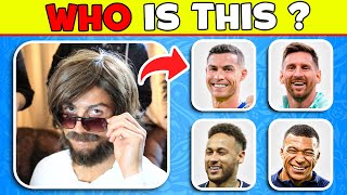 Guess the Face, Body, Tattoo and SONG of Football Player⚽ Ronaldo, Messi, Neymar, Mbappe | QUIZ