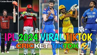 Ipl 2024 Tiktok Video 📸 Cricket Tiktok Video 🎇 IPL Tiktok Video 😜#iplreels #tiktokvideo #ipl2024