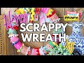 Happy Scrappy Trim Wreath