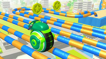 Action Balls: Gyrosphere Race SpeedRun Gameplay Level 1102 to 1103